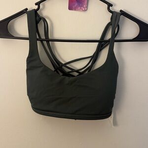 EUC Lululemon Shorts Bra Strappy Back Size 4